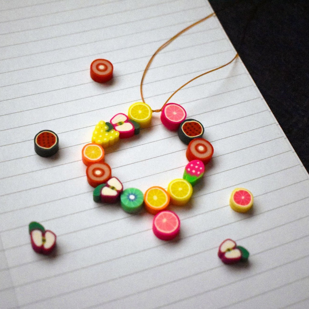 FKit de Pulseras de la Amistad de Frutas, Kit DIY para Hacer Pulseras, Manualidades para Niñas | Ifemi Jewels